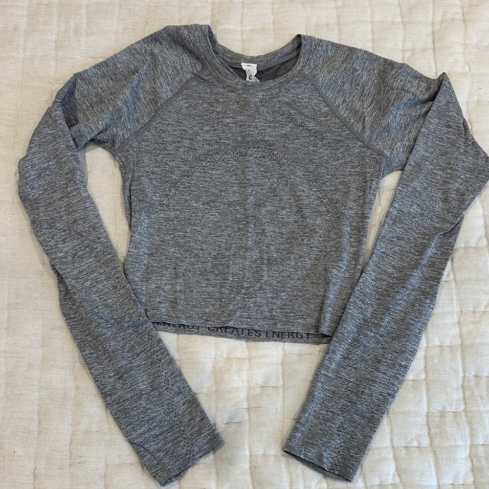 Lululemon Swiftly Tech Cropped Long-Sleeve Shirt 2.0